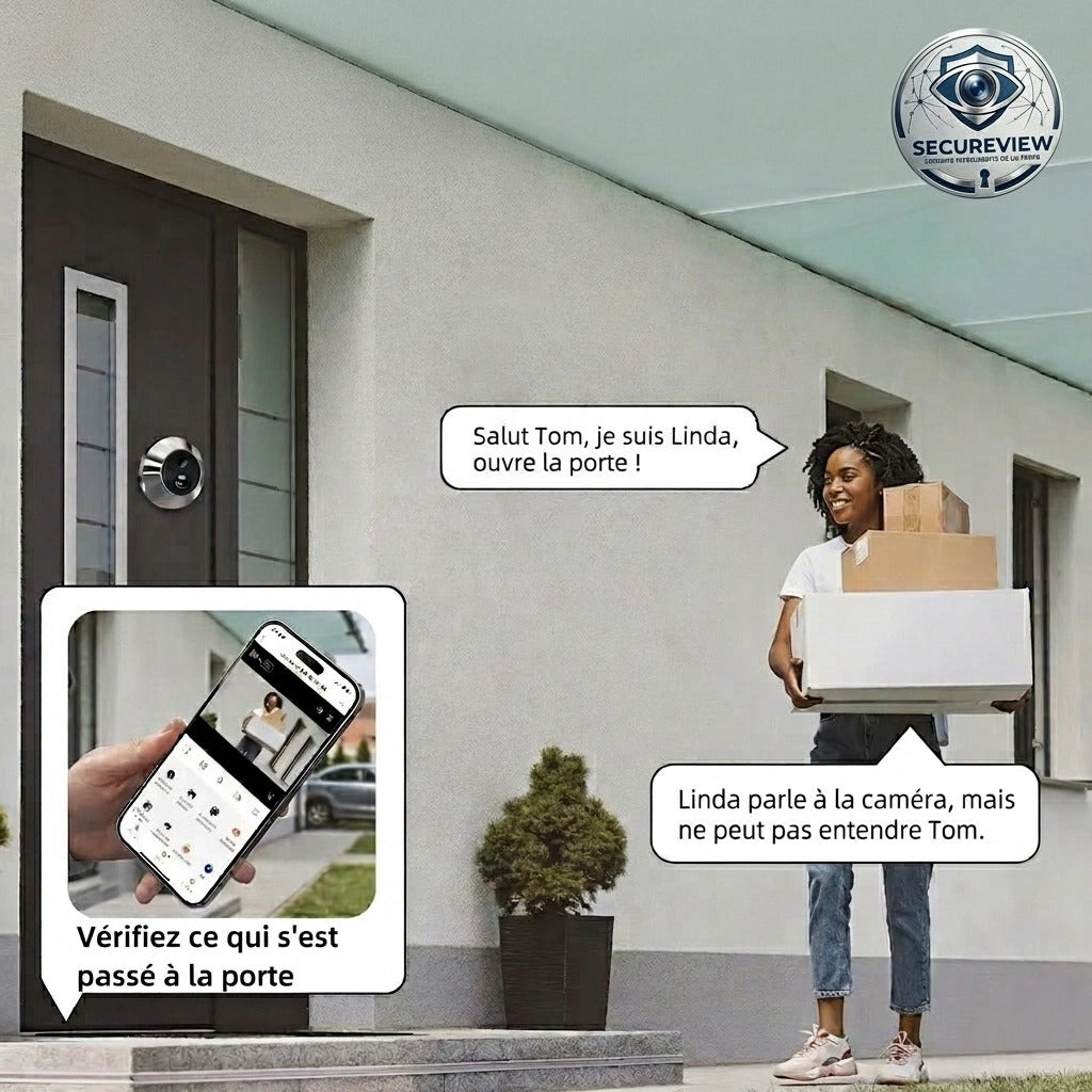 JUDA PROTECT™ – Caméra de Porte Intelligente WiFi